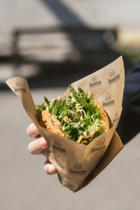 Brown Burger Bag